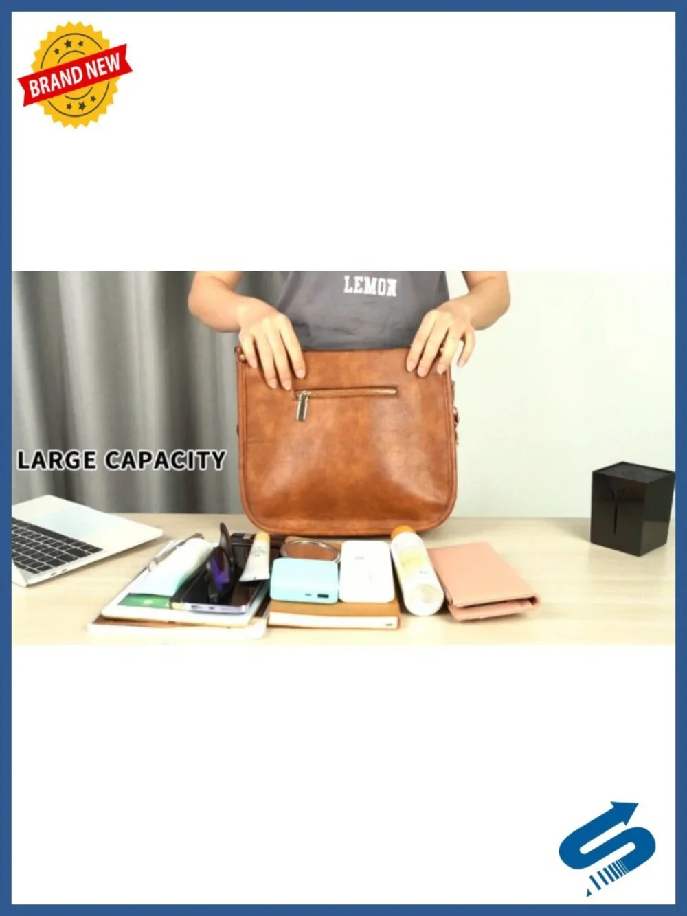 Trendy Vegan Leather Hobo Handbag with 2 Adjustable Guitar Straps Crossbody Bag